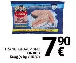 Supermercati Gulliver Tranci di salmone FINDUS offerta