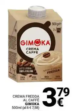 Supermercati Gulliver Crema fredda al caffè GIMOKA offerta