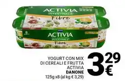 Supermercati Gulliver Yogurt con mix di cereali e frutta activia DANONE offerta