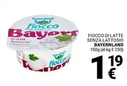 Supermercati Gulliver Fiocco di latte senza lattosio BAYERNLAND offerta