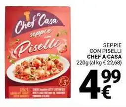 Supermercati Gulliver Seppie con piselli CHEF A CASA offerta