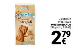 Supermercati Gulliver Nastrine integrali MULINO BIANCO offerta