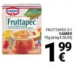 Supermercati Gulliver Fruttapec 2:1 CAMEO offerta