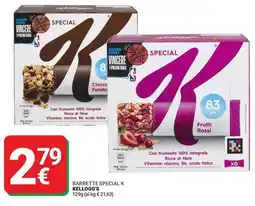 Supermercati Gulliver Barrette special k KELLOGG'S offerta