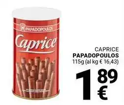 Supermercati Gulliver Caprice PAPADOPOULOS offerta