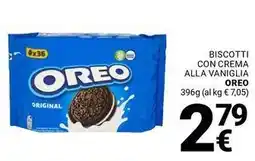 Supermercati Gulliver Biscotti con crema alla vaniglia OREO offerta