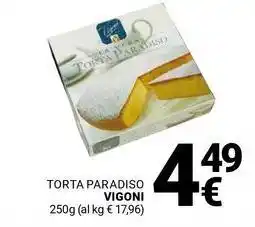 Supermercati Gulliver Torta paradiso VIGONI offerta