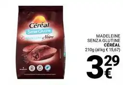 Supermercati Gulliver Madeleine senza glutine CÉRÉAL offerta