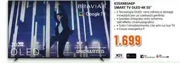 Expert SONY K55XR83AEP SMART TV OLED 4K 55" offerta
