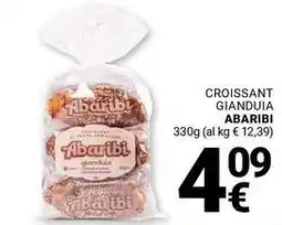 Supermercati Gulliver Croissant gianduia ABARIBI offerta