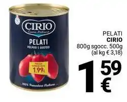 Supermercati Gulliver Pelati CIRIO offerta