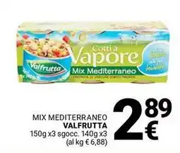 Supermercati Gulliver Mix mediterraneo VALFRUTTA offerta