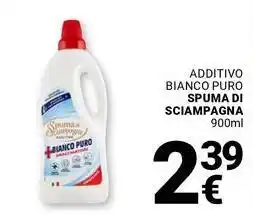 Supermercati Gulliver Additivo bianco puro SPUMA DI SCIAMPAGNA offerta