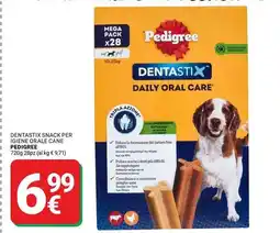 Supermercati Gulliver Dentastix snack per igiene orale cane PEDIGREE offerta