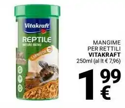 Supermercati Gulliver Mangime per rettili VITAKRAFT offerta