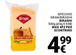 Supermercati Gulliver Spicchio gran biraghi BIRAGHI offerta