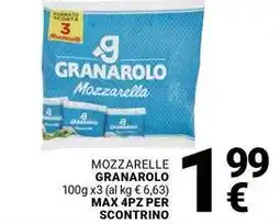 Supermercati Gulliver Mozzarelle GRANAROLO offerta