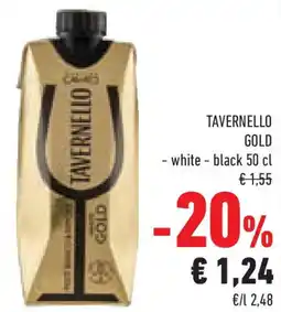 Conad Superstore Tavernello gold offerta