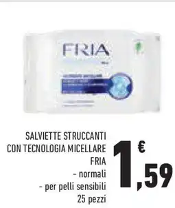 Conad Superstore Salviette struccanti con tecnologia micellare FRIA offerta