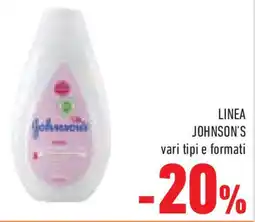 Conad Superstore Linea JOHNSON'S vari tipi e formati offerta