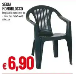 Galassia Sedia monoblocco offerta