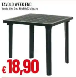 Galassia Tavolo week end offerta