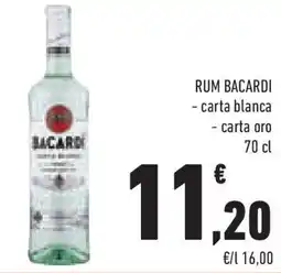 Conad Superstore Rum BACARDI offerta