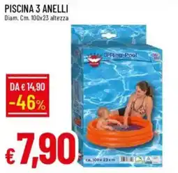 Galassia Piscina 3 anelli offerta
