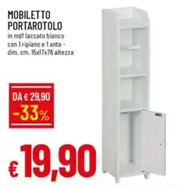 Galassia Mobiletto portarotolo offerta