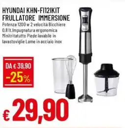 Galassia HYUNDAI KHN-FI12IKIT FRULLATORE IMMERSIONE offerta