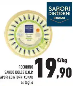 Conad Superstore Pecorino sardo dolce d.o.p. SAPORI&DINTORNI CONAD offerta