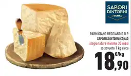 Conad Superstore Parmigiano reggiano d.o.p. SAPORI&DINTORNI CONAD offerta