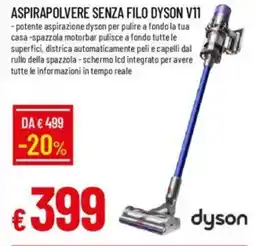 Galassia ASPIRAPOLVERE SENZA FILO DYSON V11 offerta
