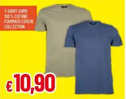 Galassia T-shirt uomo 100% cotone fiammato coveri collection offerta