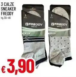 Galassia 3 calze sneaker freddy offerta
