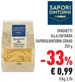 Conad Superstore Spaghetti alla chitarra SAPORI&DINTORNI CONAD offerta