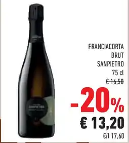 Conad Superstore Franciacorta brut sanpietro offerta
