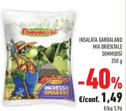 Conad Superstore Insalata gardaland mix orientale DIMMIDISI offerta