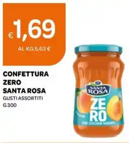 Ekom Confettura zero SANTA ROSA offerta