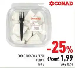 Conad Superstore Cocco fresco a pezzi CONAD offerta