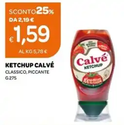 Ekom Ketchup CALVÉ offerta