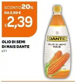 Ekom Olio di semi di mais DANTE offerta