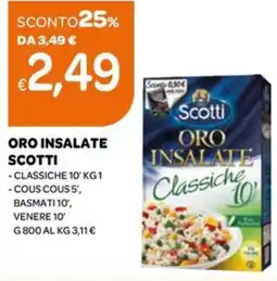 Ekom Oro insalate SCOTTI offerta