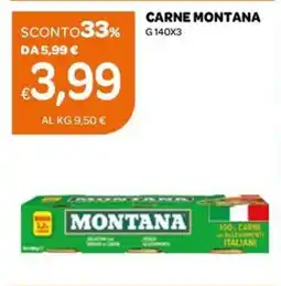 Ekom Carne MONTANA offerta