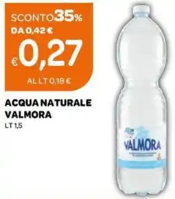 Ekom Acqua naturale VALMORA offerta