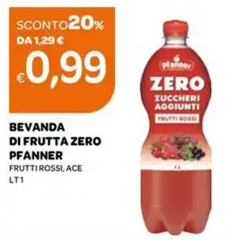 Ekom Bevanda di frutta zero PFANNER offerta