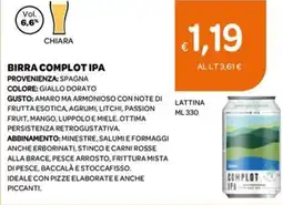 Ekom Birra COMPLOT IPA offerta