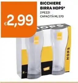 Ekom Bicchiere birra HOPS offerta