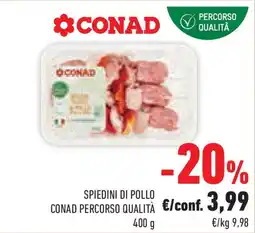 Conad Superstore Spiedini di pollo conad percorso qualità offerta