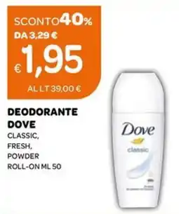 Ekom Deodorante DOVE offerta